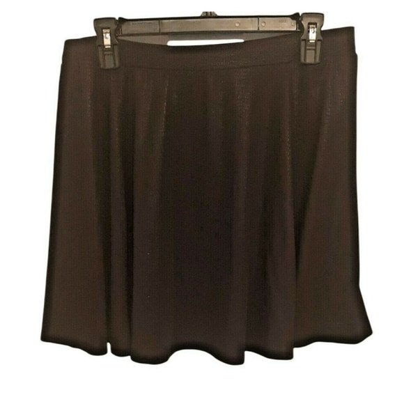 XL Black Swing Skirt Short Snake Textured Wallflower brand - Picture 2 of 9